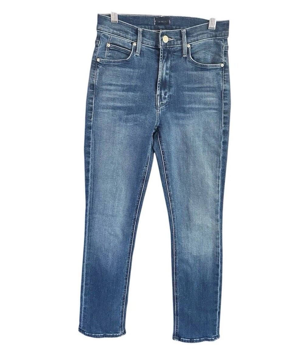 Mother The Mid Rise Dazzler Ankle Jeans Women 25 Nothing Between Us Straight